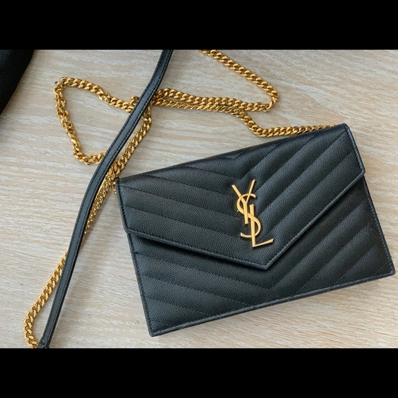 YSL Saint Laurent Wallet on chain, crossbody - Picture 2 of 6